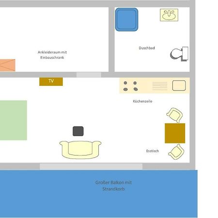 Appartements Fischerhus Glowe Ngoại thất bức ảnh